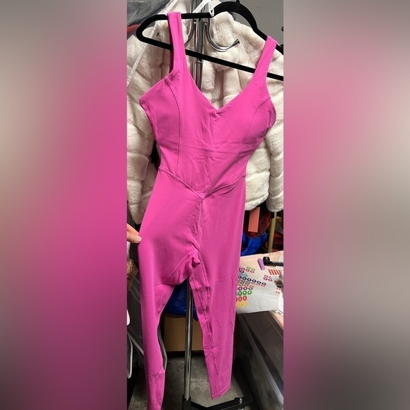 Vitality (Balance Athletica) Cloud II Jumpsuit Fuschia - Picture 2 of 7